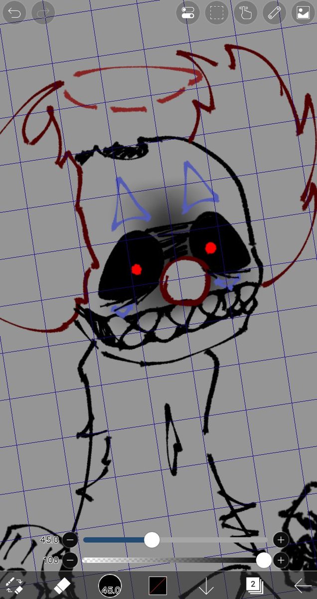 Expurgation clown doodle (my version)