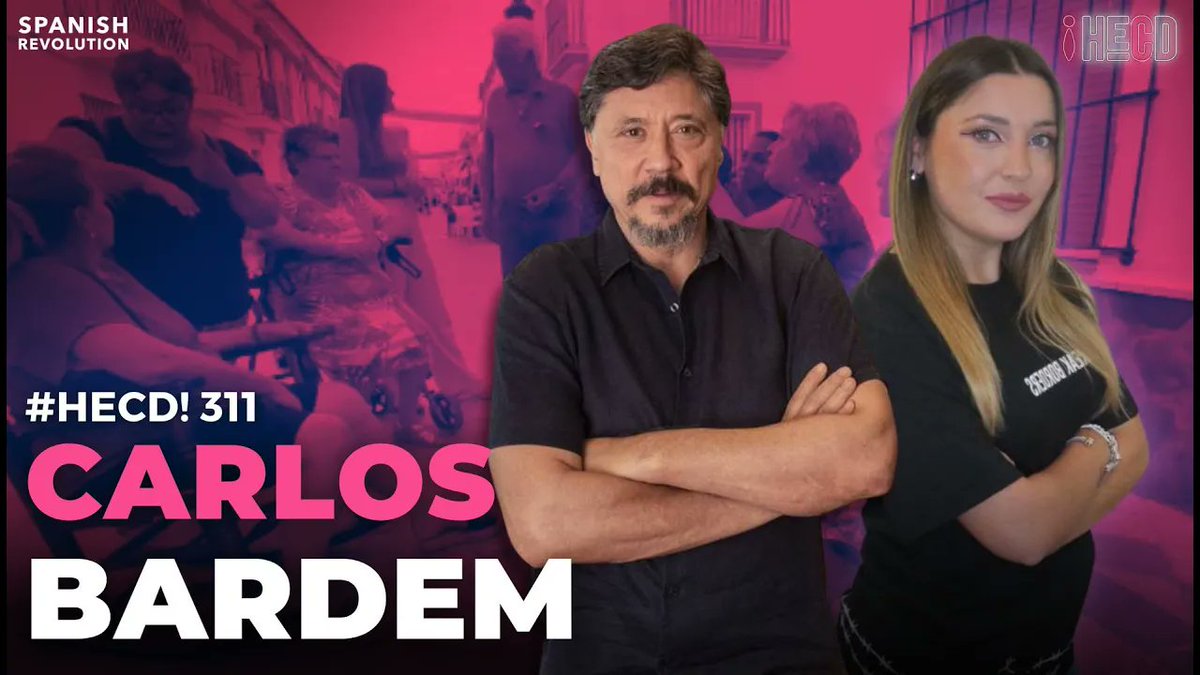 ▶️Ya disponible de❗️#HECD @marinaLobL

🟪Entrevista completa a nuestro admirado @carlosbardem para hablar de historia, presentismo, la extrema derecha, y por supuesto de sus magníficos libros #MongoBlanco y su último libro #Badaq

📺 Desde  @Spanish_Revo
▶️Youtu.be/8KxRu_hdtA4