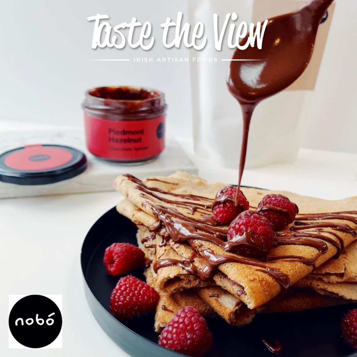 The Nobó Chocolate Hazlenut Spread combines freshly roasted IGP Piedmont hazelnuts (the best in the world!) with coconut sugar and single origin cocoa powder. It contains a whopping 69% hazelnuts, one of only four natural ingredients.

Contact your TTV rep to order!
