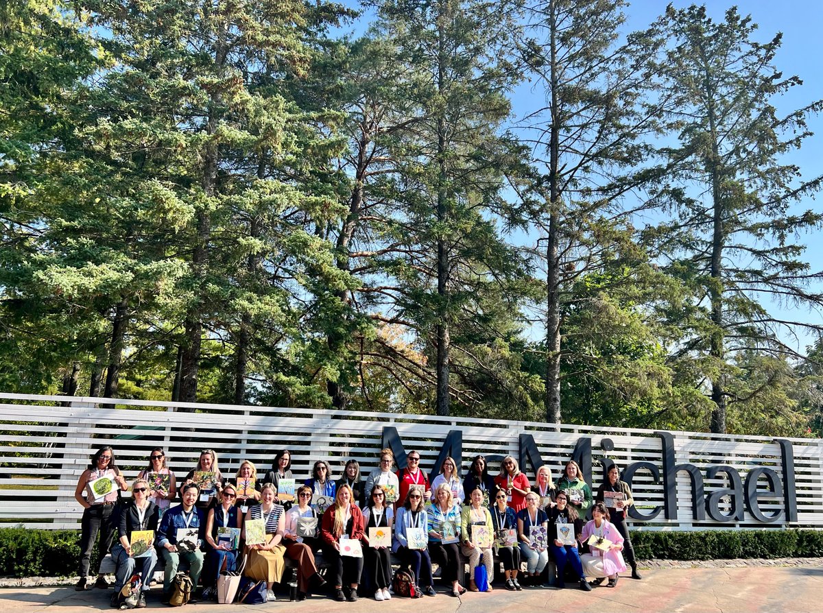 CISOntario's tweet image. Friday was both a beautiul &amp;amp; powerful day for connection, collaboration, &amp;amp; professional learning for 33 Visual Arts Educators from 23 @cisontario member schools @mcacgallery #cisopd #visualartseducation