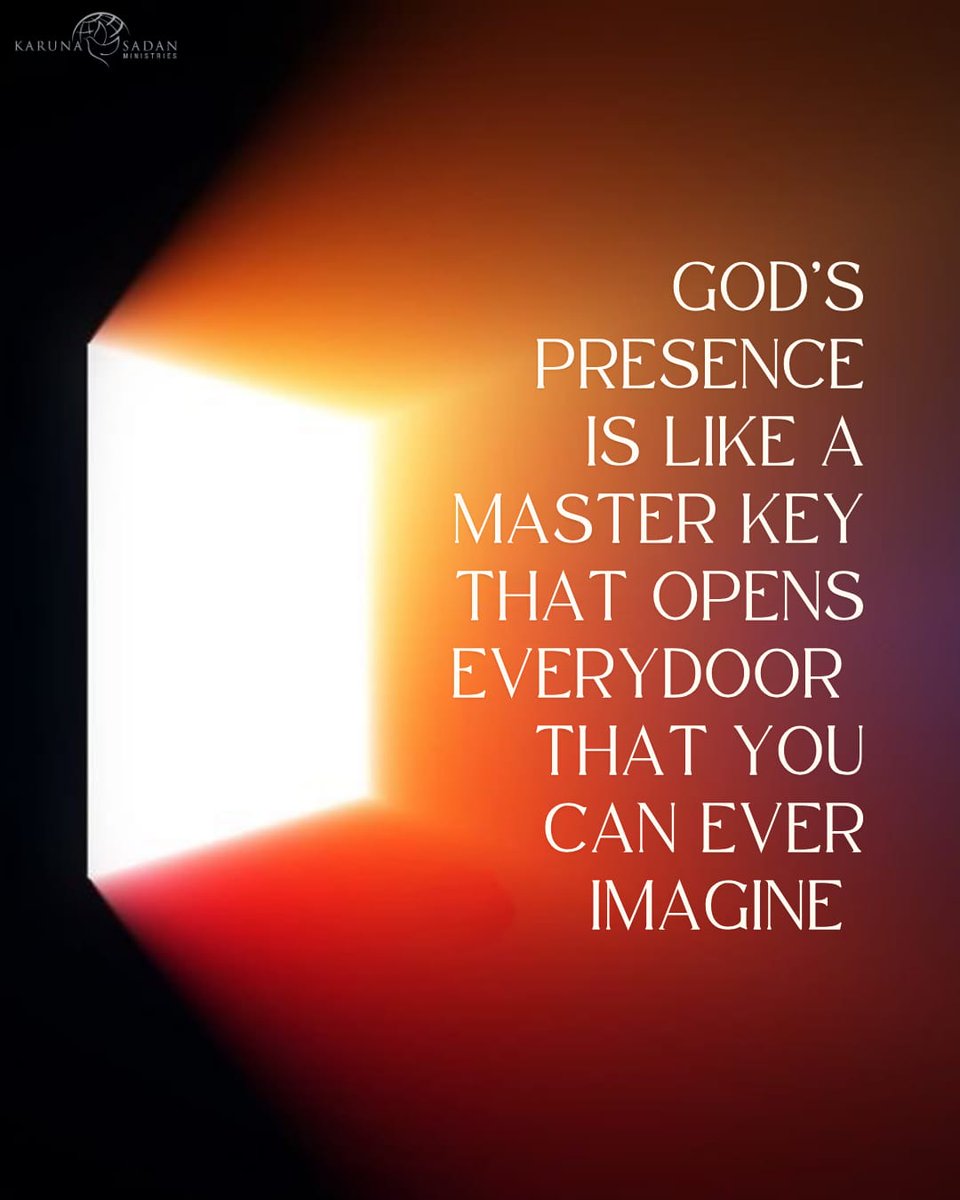 PastorMichaelF's tweet photo. God's presence is the master key to unlocking doors beyond your imagination. Step into His presence, and watch as the extraordinary becomes your reality.
Inspired from Pastor Michaelโs sermon on Blessing Sunday Service on 10 Sep 2023
#DivineKey #EndlessPossibilities #GodsPresence https://t.co/QRyOE3mq5J