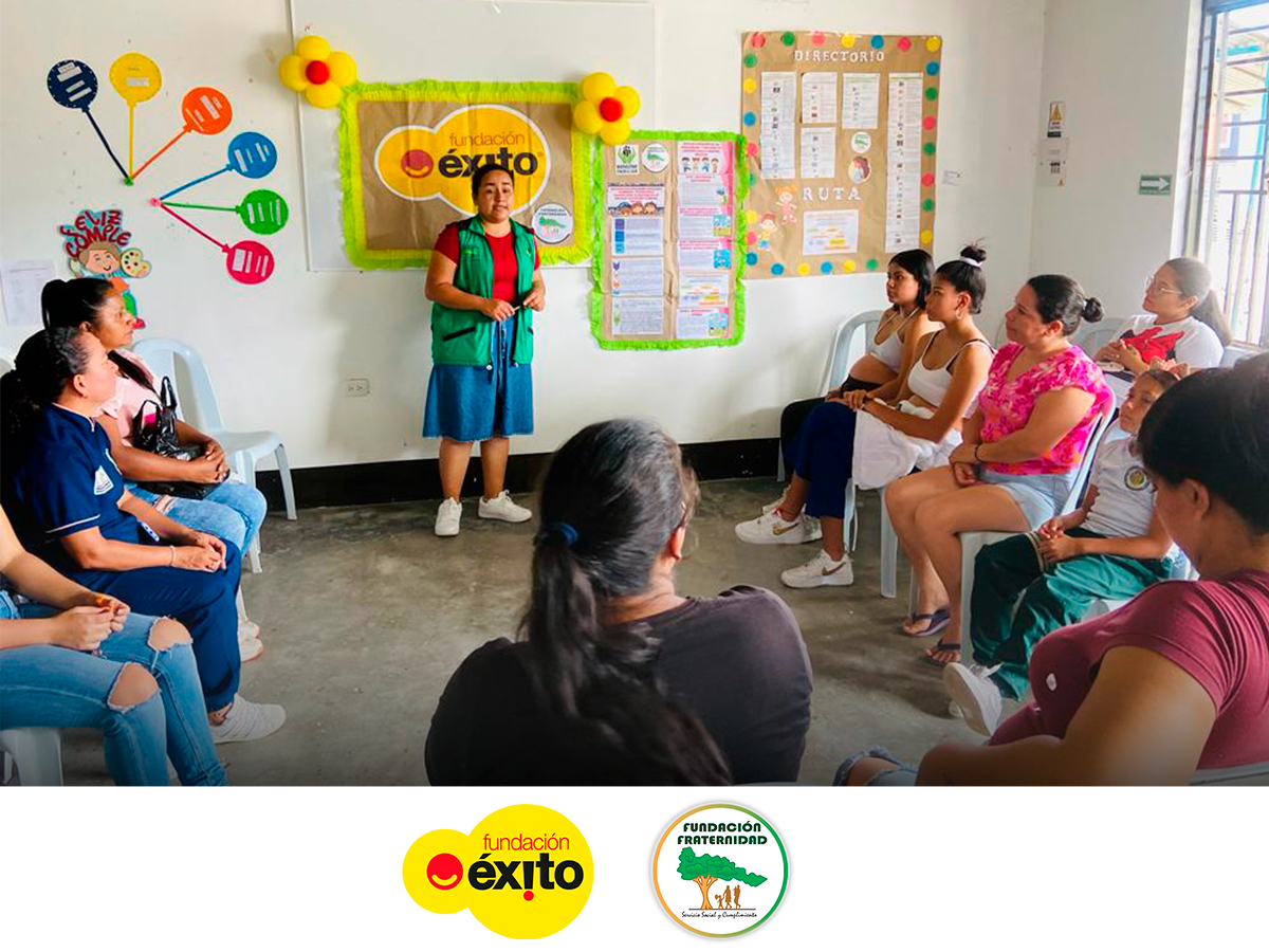 FunFraternidad's tweet photo. La Fundación Éxito en alianza con la Fundación Fraternidad,  aporta 200 complementos nutricionales a población madres gestantes menores de edad, con malnutrición y a niños y niñas menores de 1 año con desnutrición.

@Fundacion_Exito
#ConLasGoticasNutrimosVidas https://t.co/j1dxd2wKi4
