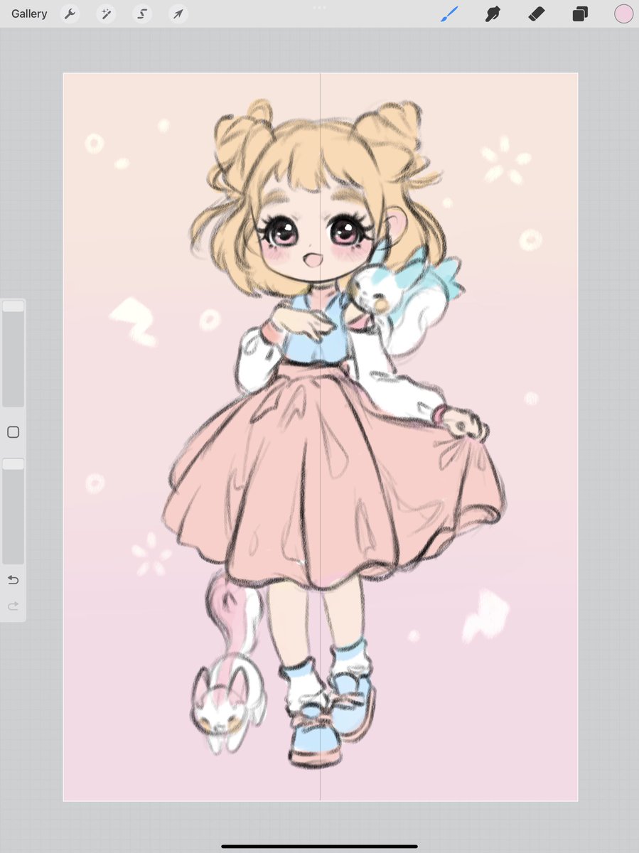 MinkooArt's tweet photo. Pachirisu girl in progress~

#pokemonfanart #pokemon #pachirisu https://t.co/FeNN4w2SIf