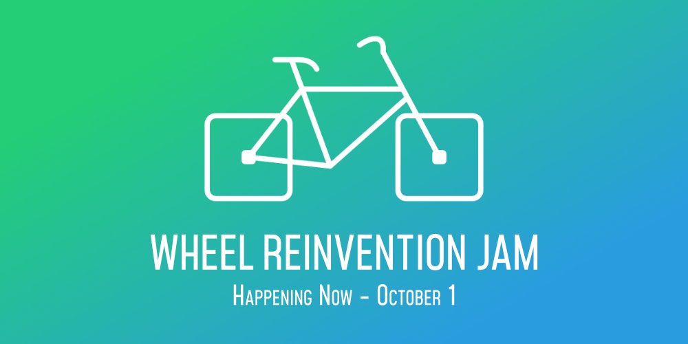 The Wheel Reinvention Jam is underway! From today until October 1, you can join us and make some software from scratch. handmade.network/jam/2023
