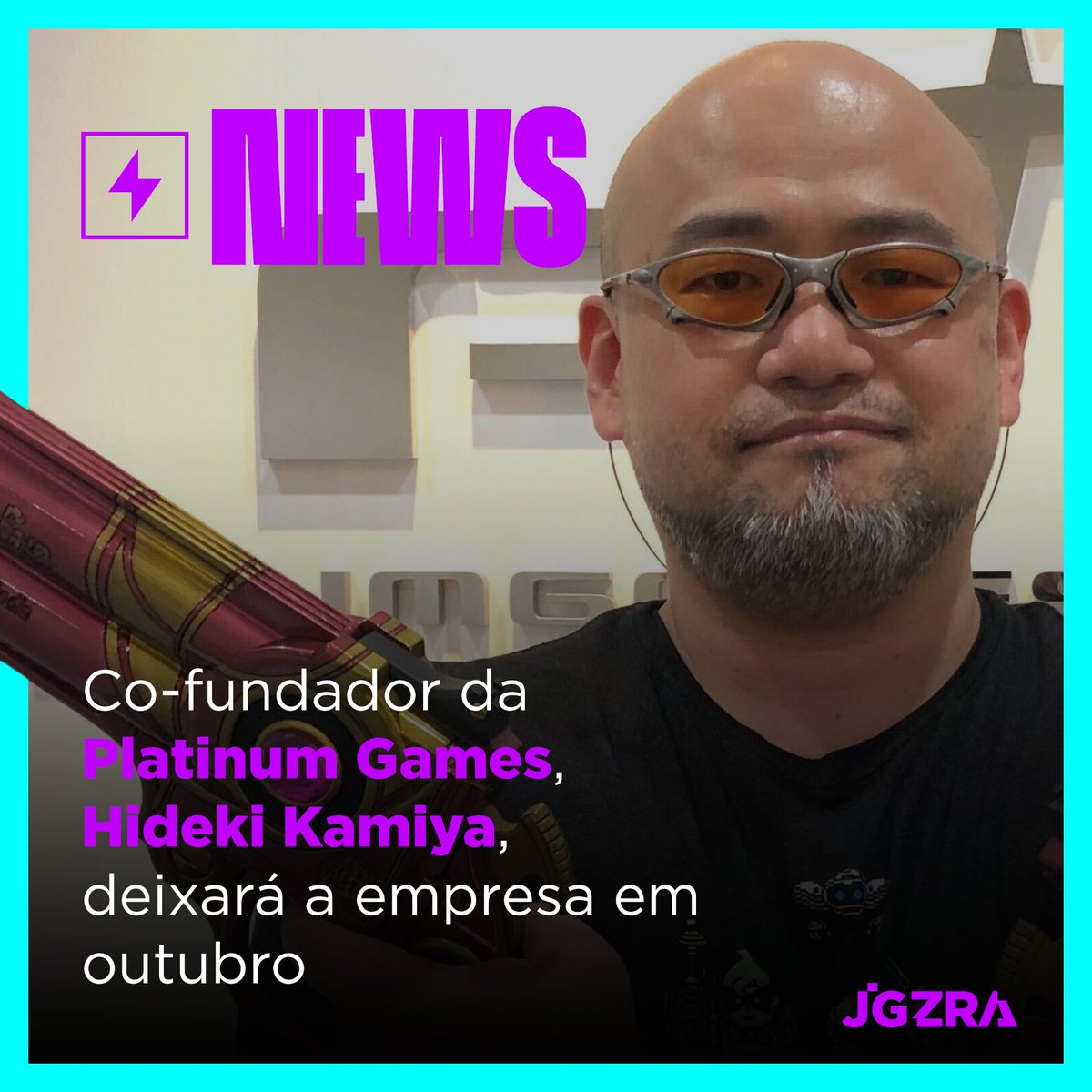 O estúdio <a href="/platinumgames/">PlatinumGames Inc.</a> (conhecido por hits como Bayonetta, Vanquish, Metal Gear Rising) anunciou que o diretor e co-fundador da empresa a deixará no dia 12 de outubro.

Kamiya ainda não anunciou qual o seu destino.

Saiba mais: bit.ly/3PufZFd