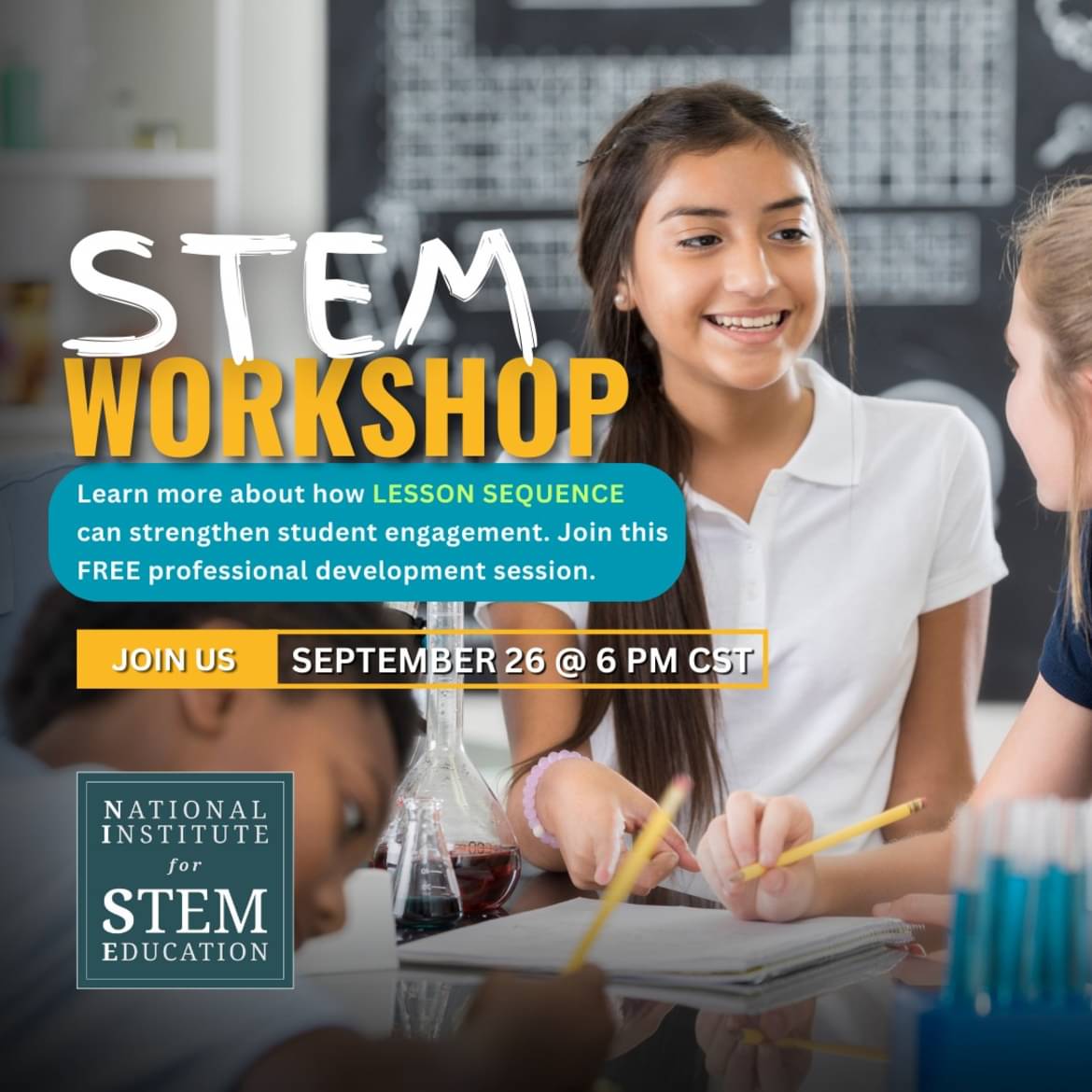 Learn more about effective Lesson Sequence and the 5E Model in this free webinar hosted by <a href="/NISEstem/">NISE</a> and faciliated by me! acceleratelearning.zoom.us/j/9201124356