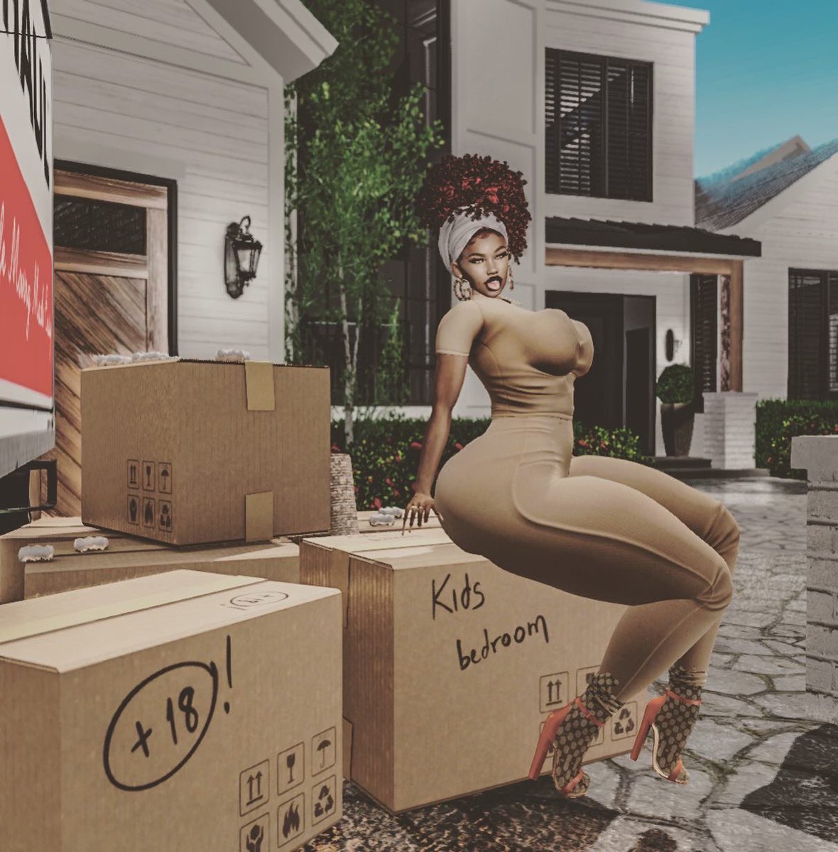 New house who dis?!

#moveday 
#metabae
#SecondLife 
#secondlifers