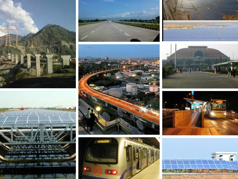 Indias_Alpha's tweet photo. With a vision to become a $40 trillion economy by 2047, India has been gearing up its infrastructural capabilities ranging from roads and airports to transforming the social and digital setup #IndiaInfrastructure https://t.co/xreNeZUkap