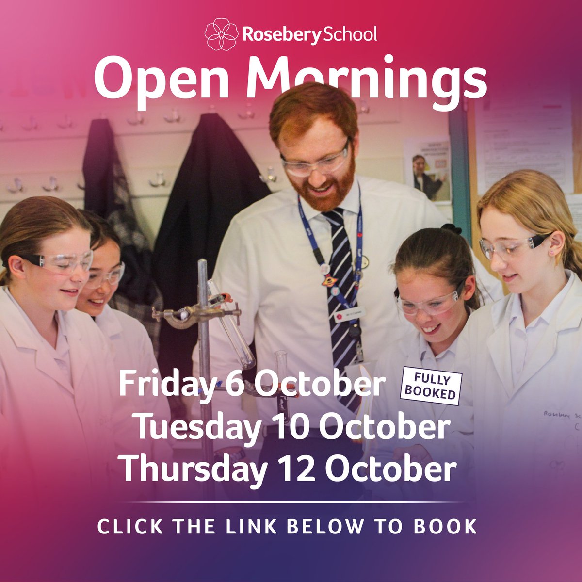 Visit us in action at one of our Open Mornings this October! 6 October is now fully booked, so to book your place on a Welcome Talk, click the link below:
roseberyschool.co.uk/49/open-events
•
#openmorning #roseberyschool #epsom #surrey #surreyschools #glf #weareglf