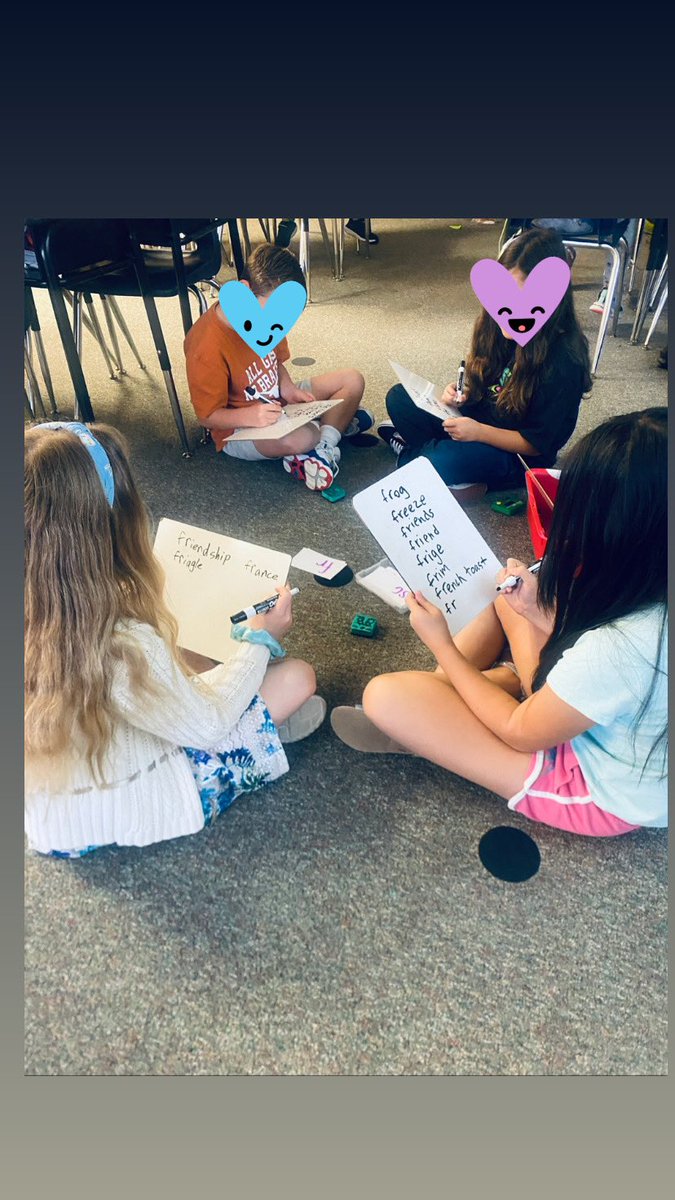 Phonics Boggle is our new favorite WIN activity! How many words can you make using the phonics patterns we’ve talked about?! <a href="/FSESFriendship/">Friendship Elementary</a>