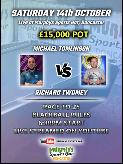 YorkshirePool's tweet image. #EightballPool #8ballpool #EnglishPool #Cuesports #Blackball #MoneyMatch