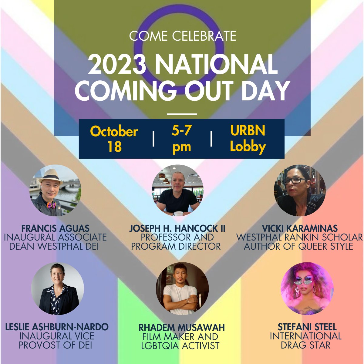 Join me <a href="/BloomsburyFashn/">Bloomsbury Fashion</a> and <a href="/IntellectBooks/">IntellectBooks</a> author and professor at <a href="/DrexelNOW/">DrexelNOW</a> <a href="/DrexelNews/">Drexel U. News</a> <a href="/DrexelUniv/">Drexel University</a> <a href="/DrexelWestphal/">Drexel Westphal</a> for National Coming Out Day 2023.  Register: eventbrite.com/e/2023-nationa…
