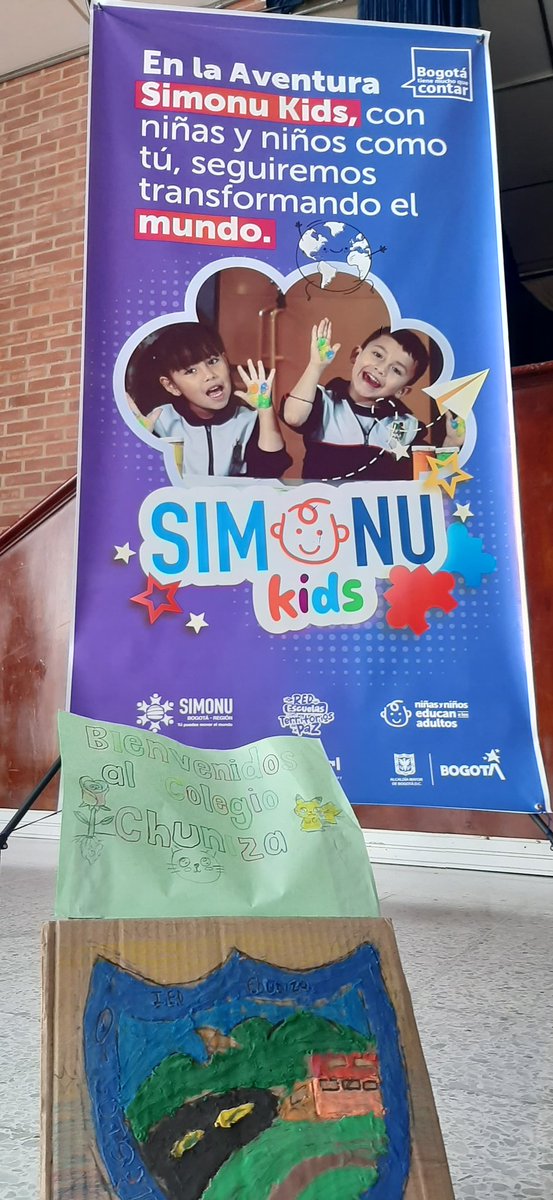 TamaraPaolAH's tweet image. Hoy con la participación, la alegría y las súper ideas de niñas y niños de la localidad de Usme viviremos la primera experiencia de Simonu Kids. Hoy desde la IED Chuniza. Escuela de Liderazgo SIMONU2023 somos #RedesPaz 
@Educacionbogota
@Deidamiapiensa
@EdnaBonillaSeba