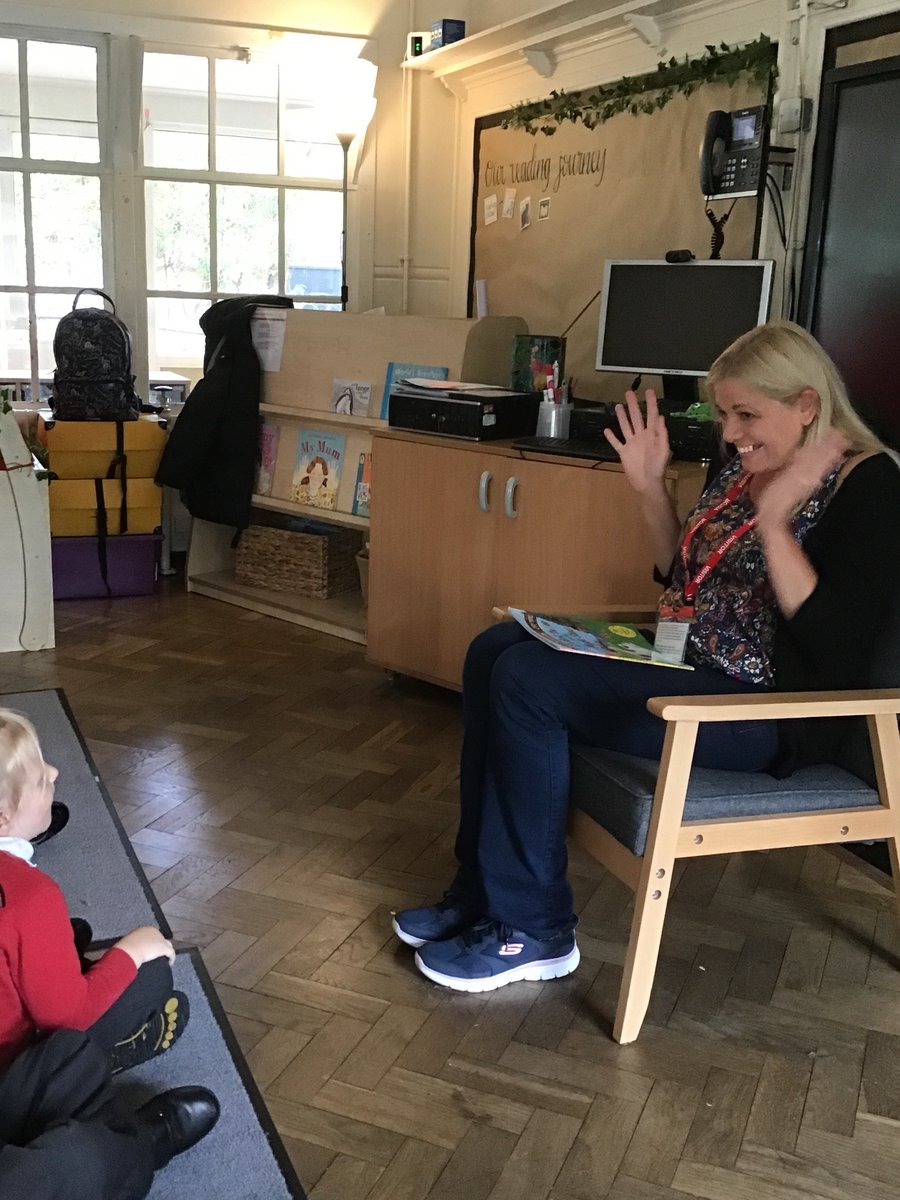 EastwayPrimary's tweet image. and it’s back……
Secret reader was a hit in @ReceptionEastw1 this afternoon. We have never read ‘The girl, the bear and the magic shoes’ before. Thank you secret reader! #secretreader