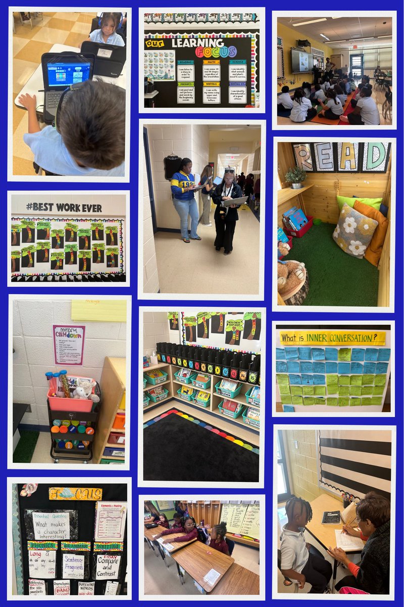 Our 1st quarter RELA learning walk focusing on capturing a snapshot of the implementation of the “RELA Learning Environment” was a huge success. @AccokeekAcademy @PGCPSK5RELA