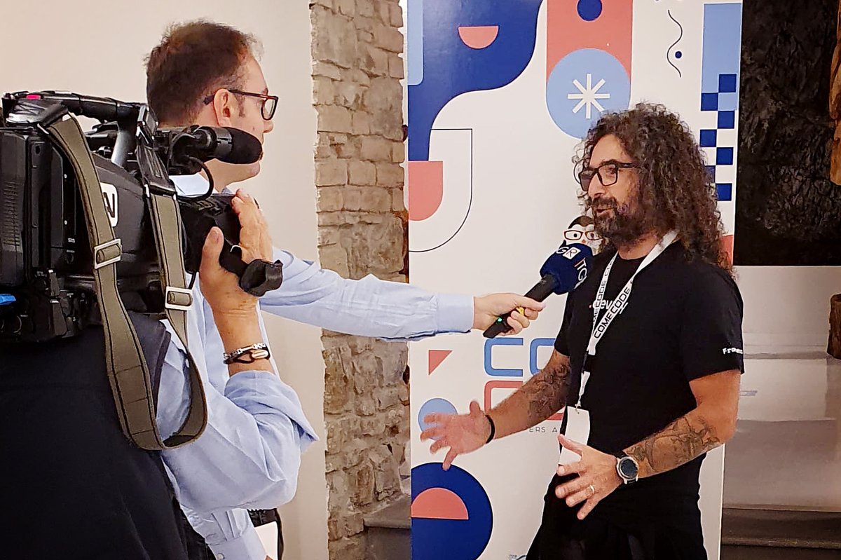 DevmyFactory's tweet photo. Anche quest'anno è stata una fantastica esperienza!
Siamo sempre felici di partecipare al #ComeToCode e già non vediamo l'ora di tornare! :D
Grazie ancora agli organizzatori del PLUG. <3

Ecco l'intervista RaiNews che parla dell'evento: https://t.co/E5iIJiuubR https://t.co/hxikRCqpsX