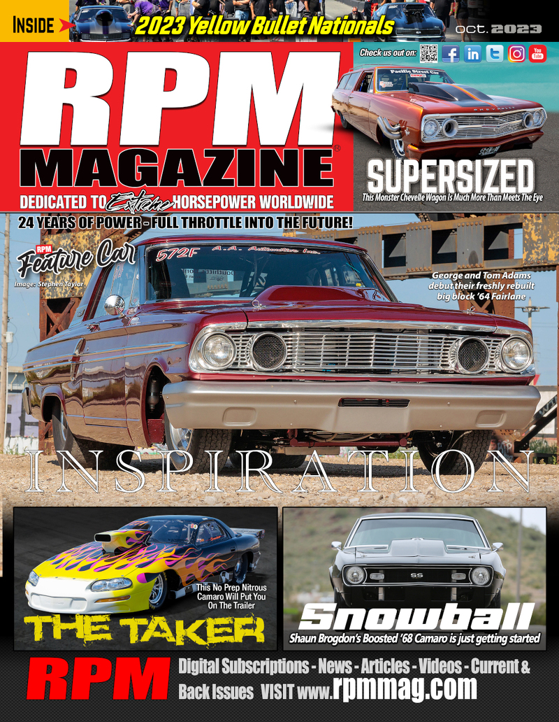 FEATURE CAR - INSPIRATION
George and Tom Adams debut their freshly rebuilt big block '64 Fairlane. Not too long ago, we were reviewing an RPM Feature Tech Sheet on a stunning 1964 Fairlane build and noticed that one of the owners, George Adams III was

rpm-mag.com/2023/09/rpm-ma…