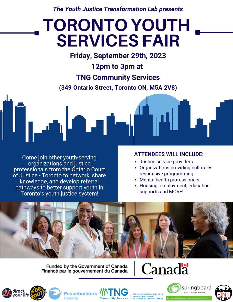 Come join us and other service providers this Friday, September 29th at TNG Community Services!