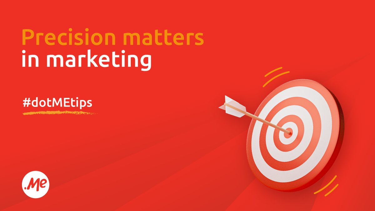 domainME's tweet photo. Keep audience targeting fresh in order to stay in sync with your crowd. Ready, aim, connect! 🎯 #DomainME #dotMEtips #marketing #marketingtips https://t.co/1a2hebsGEH