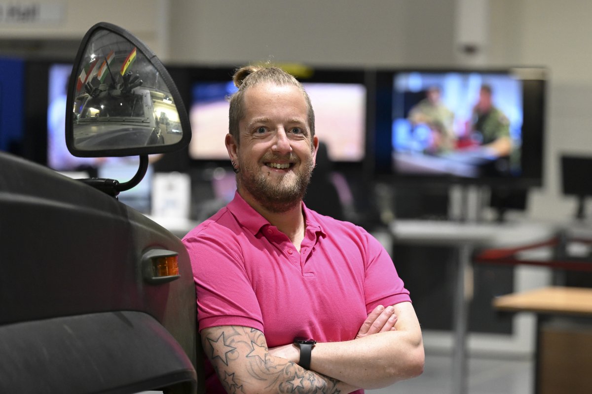 DefAcUK's tweet photo. 🏳️‍🌈Congratulations to Neil, a Digital &amp; Information Manager at the Defence Academy who has been nominated in the 'Innovator of the Year' category. Winners will be announced in Oct. Good luck!

Read more: https://t.co/gTv88bVk29 

#NationalInclusionWeek2023 https://t.co/P4yoHMQW61