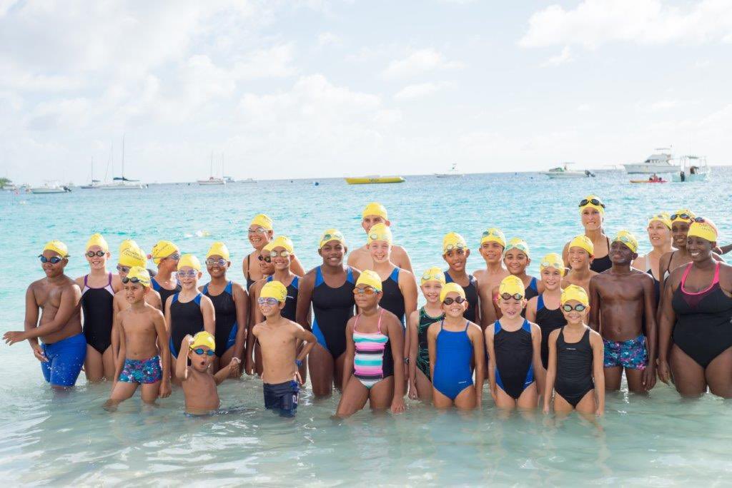 BarbadosOWSwim's tweet photo. The 1.5k ‘Just for Fun’ Swim is a popular event for open water swim novices, families who want to swim together and swimmers of all ages who want the thrill of swimming in the Barbados Open Water Festival but don’t want to race. Swim with your flippers, noodle or boogie board. https://t.co/J0fPMrquwm