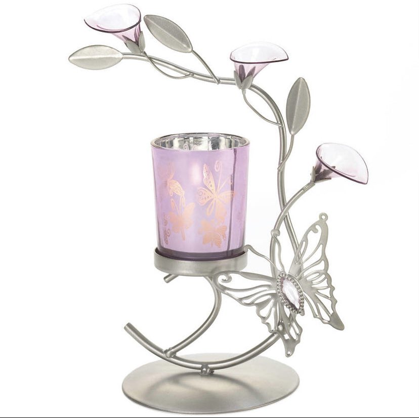 KingdomShoppe's tweet photo. This Lily Butterfly Candleholder adds beauty to your favorite room.  Enhance your Kingdom.  Buy https://t.co/qUkCqCJFYx.  #kingdomshoppe #candleholders #home #homesweet #homedecor https://t.co/Ku7E9ExNWf