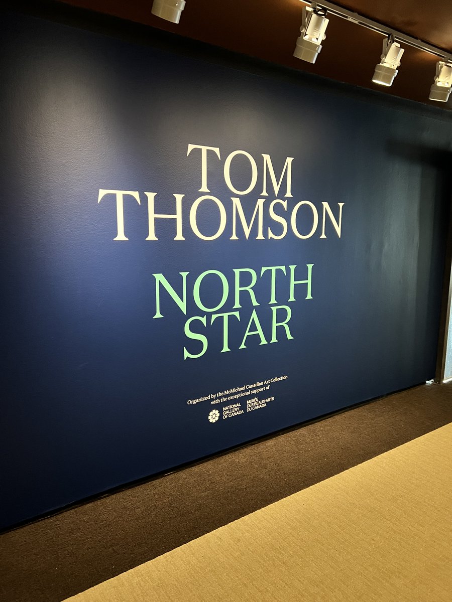 CISOntario's tweet image. Marveling at the beauty of the works of Tom Thomson #NorthStar @mcacgallery with the @CISOntario Visual Arts Educators. #cisopd #visualartseducation #canadianart #tomthomson