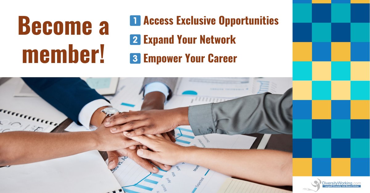Ready to make a positive impact and shape a more inclusive world? Join our community and embark on a journey of empowerment, growth, and connection.

Become a member: diversityworking.com

#DiversityMatters #Inclusion #CareerGrowth #EmployerResources #DEI