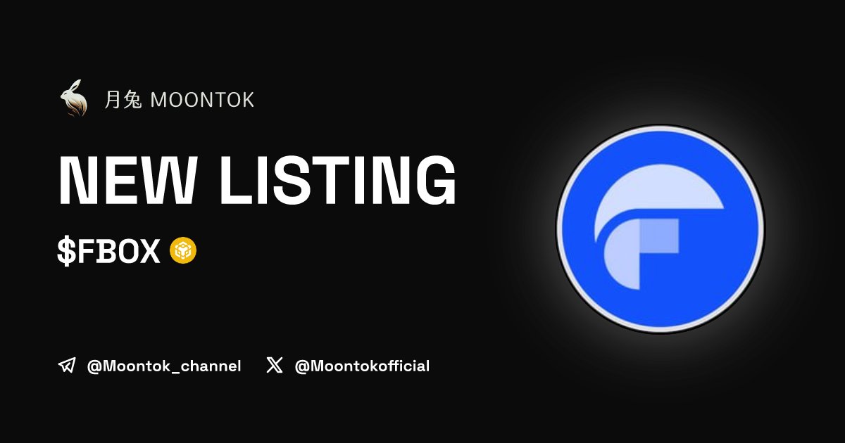MoontokListing's tweet photo. 📢 免费新上币 - Free Listing

Foreverbox (FBOX)
https://t.co/1QhmkjTka2

0x82D779aF1d35665155fCBdF9DCc9E75C84c01e06

LIQ: $62,894 | MC: $225,755

#altcoin #memecoins @moontokofficial https://t.co/4GNki368Co
