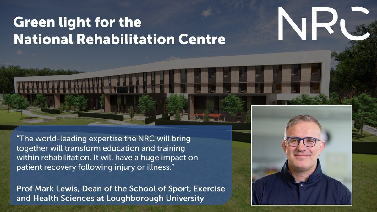 National Rehabilitation Centre NRC UK (@nrcrehabuk) on Twitter photo The #NRC will instil a strong learning culture where a highly-skilled #rehabilitation workforce can be educated and trained
That’s why we set up an academic partnership led by <a href="/lborouniversity/">Loughborough University</a> & <a href="/UniofNottingham/">Uni of Nottingham #WeAreUoN</a> which pools the expertise of some of England’s leading universities The #NRC will instil a strong learning culture where a highly-skilled #rehabilitation workforce can be educated and trained
That’s why we set up an academic partnership led by <a href="/lborouniversity/">Loughborough University</a> & <a href="/UniofNottingham/">Uni of Nottingham #WeAreUoN</a> which pools the expertise of some of England’s leading universities