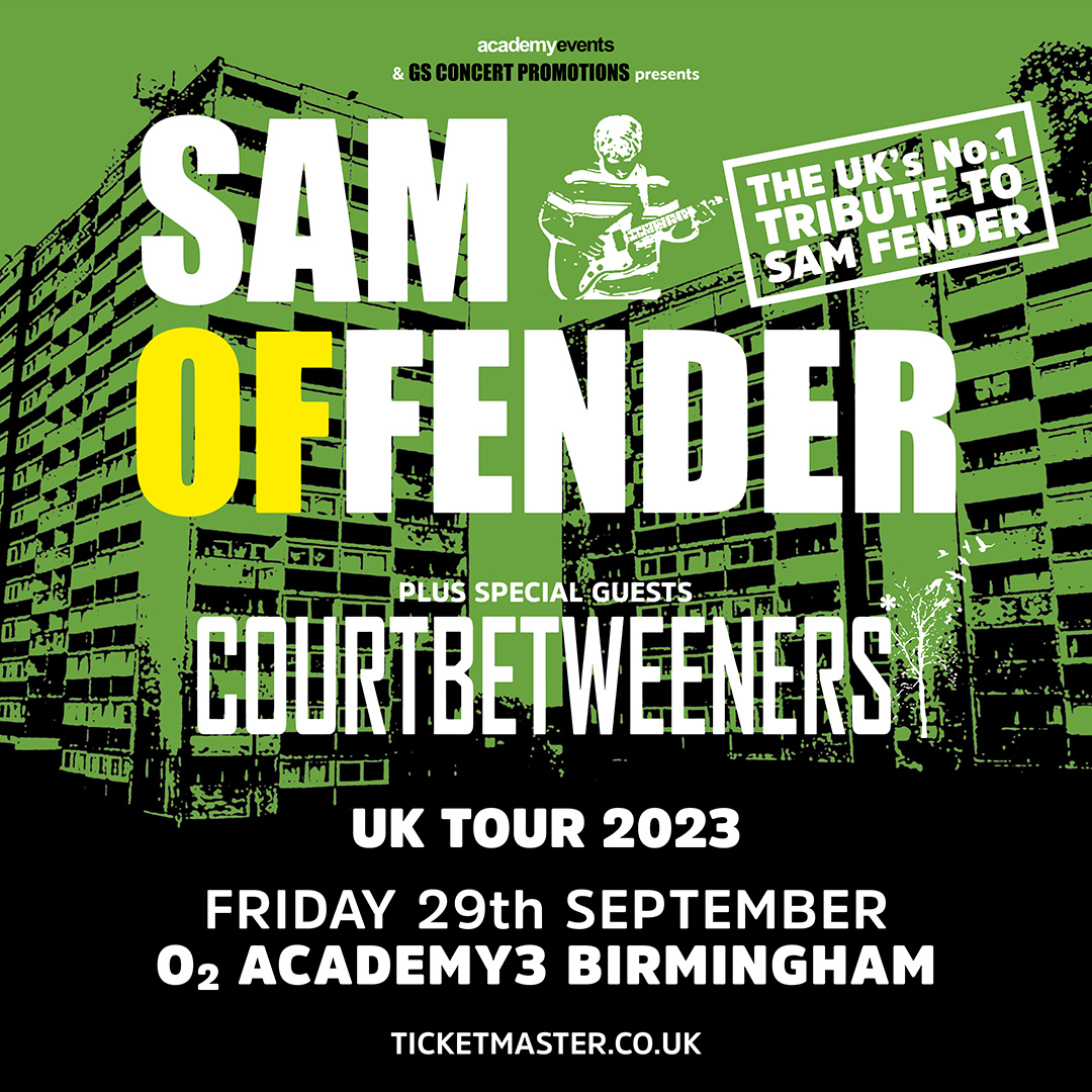 This Friday - #SamOffender, the ultimate tribute to Sam Fender, is in the house with guests @courtbetweeneers! Grab your tickets now - amg-venues.com/TeL950PP8SG