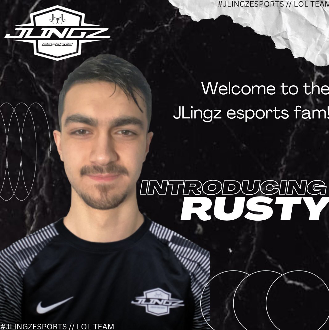 JLINGZesports's tweet photo. 👑 Welcome to the squad, Rusty! 🎮
Our League of Legends roster just got a whole lot stronger- in perfect time for the Aurora Cup🏆
Get ready to witness greatness on the Rift! 🔥
Welcome to the JLingz fam✨ #JlingzEsports #LeagueOfLegends #WelcomeRusty #AuroraCup https://t.co/hk8AYjZKkw
