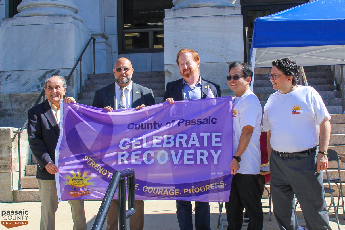 In honor of #NationalRecoveryMonth, our Passaic County Office of Recovery celebrated recovery all throughout last week. For more pictures/details, visit: facebook.com/passaiccountyn…