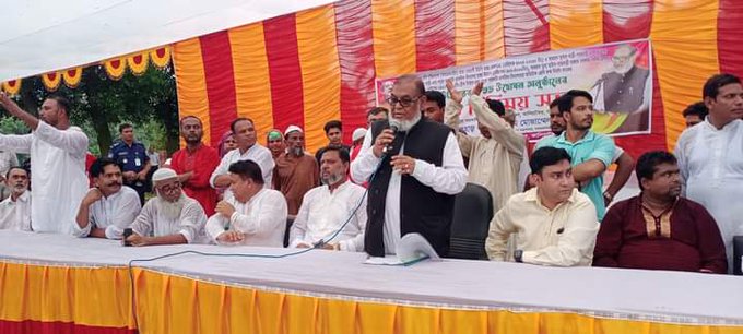 কালিয়ােৈকর বিভিন্ন প্রকল্পের উদ্ধোধন করলেন মুক্তিযুদ্ধ বিষয়ক মন্ত্রী