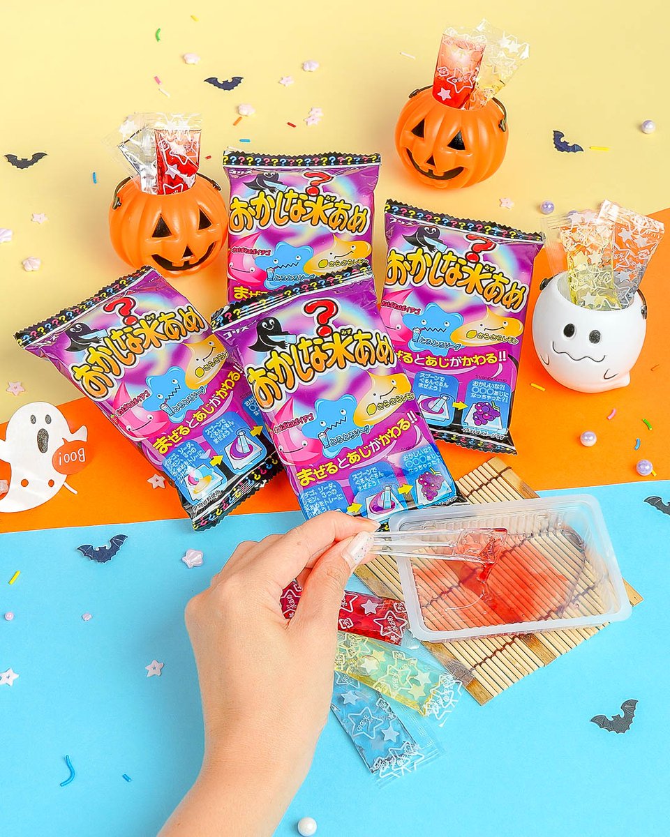 KawaiiBoxCo's tweet photo. ๐ป SNEAK PREVIEW! ๐ป Mix these spooky fruit-flavored syrups so you can make new candy flavors! ๐ฌ Sign up now to get your Halloween Kawaii Box! ๐
#kawaiibox #halloweencandy #DIYCandy #halloweensnacks https://t.co/6uTeDYB7IP