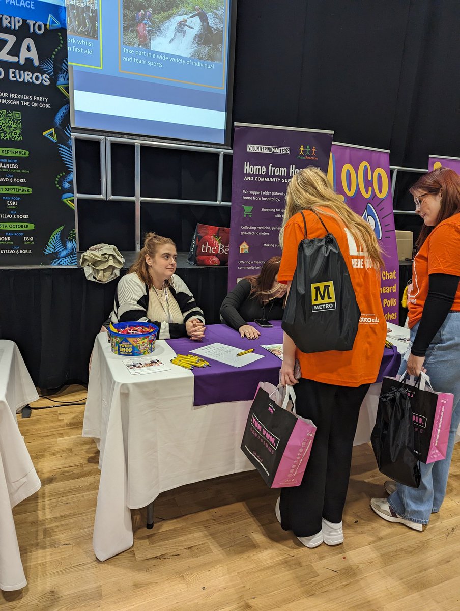 Lovely day <a href="/NorthumbriaUni/">Northumbria Uni</a> for their 2023 Freshers Fair. Thank you to all that came and said hello and signed up to be a Community Responder Volunteer! Until next time 😄