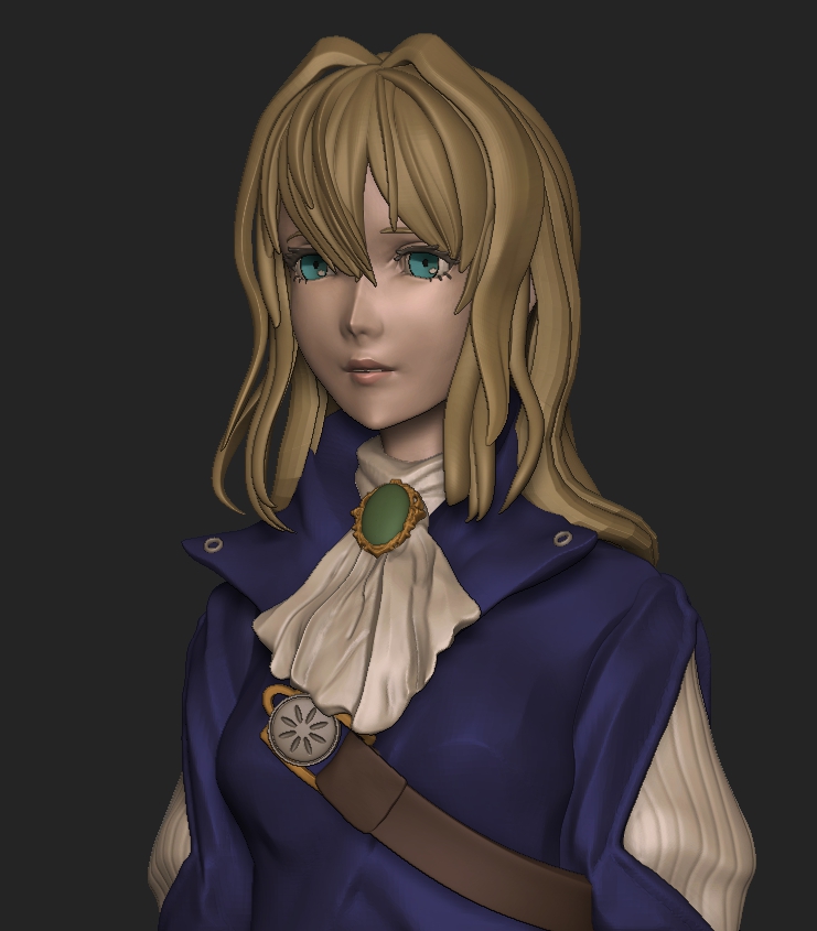 週末にzbrushliveを拝見したのでzmodelerを使ったディテールアップをトライ。試行錯誤で時間が溶けます。
後ろも側面もと思うとなかなかのカロリー
#zbrush