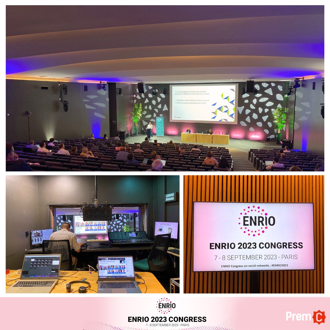 Thursday 7th and Friday 8th September, PremC was in charge of organizing ENRIO 2023 conference which was held at the <a href="/sorbonne_univ/">SU</a>. The congress was about research integrity in Europe.  Thank you very much @BoardEnrio for trusting us!   #event #conference #Europe