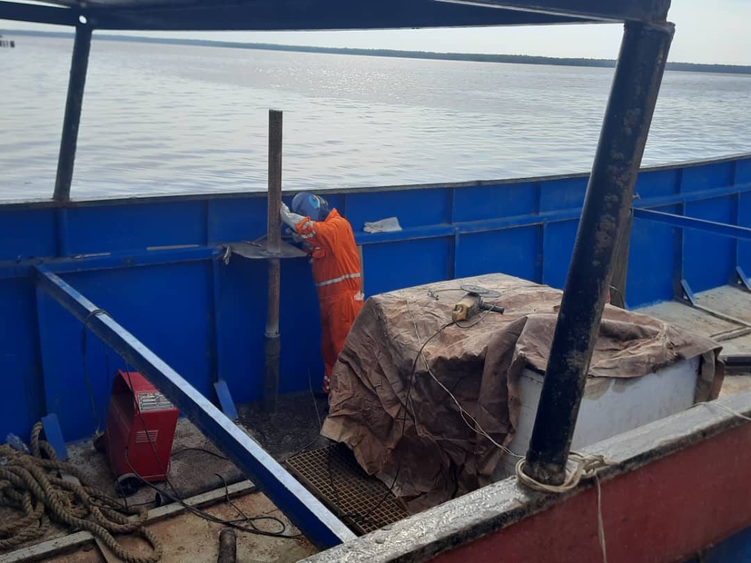 #25sep Damos continuidad a los trabajos de Recuperación, Mantenimiento y  Protección del campo petrolero Pedernales, en unión con <a href="/Spetrowarao/">Somos Petrowarao</a> y con el apoyo Integral del Comando Fluvial de Vigilancia Costera de la GNB y la Estación Secundaria de Guardacostas