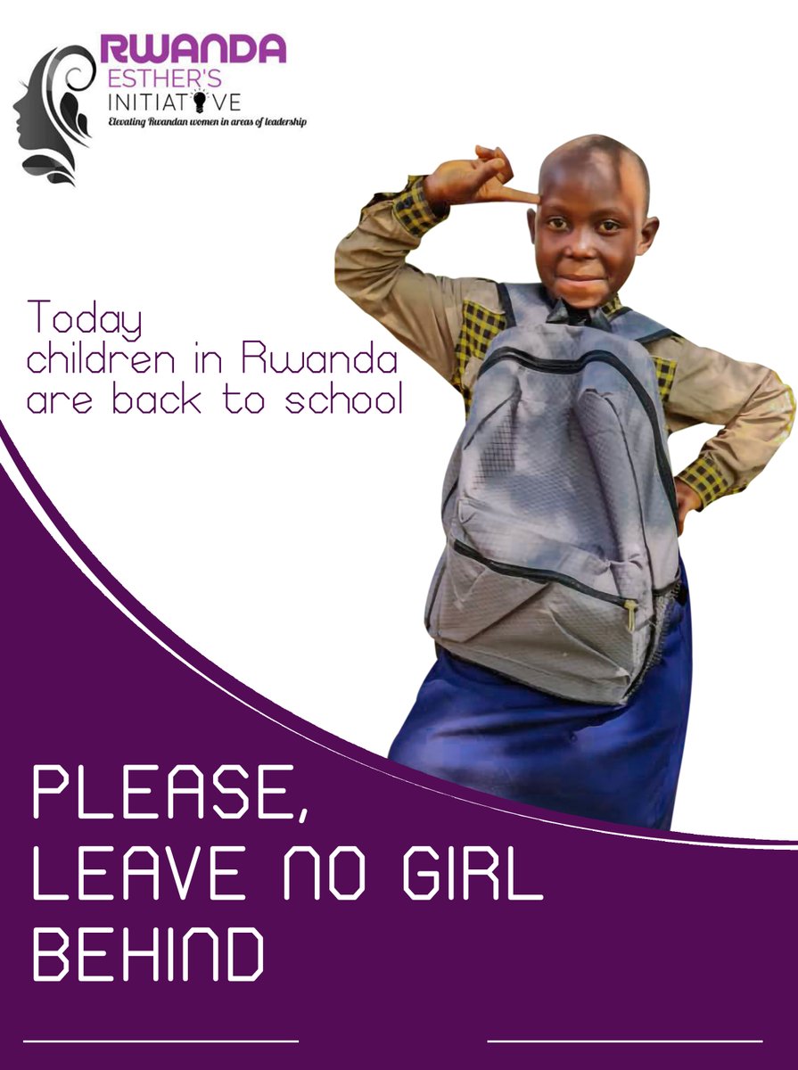 Exciting News! #Today children are back to #school. Let's make sure #ALL children in the community especially girls are not left behind. @AMPLIFY_girls  #LetThemLearn #GirlsEducation is 🔑