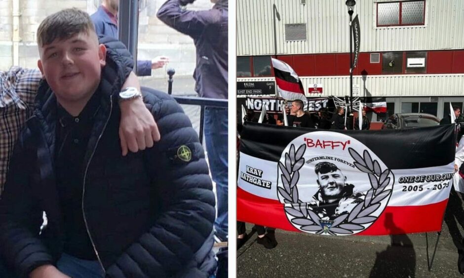 thecouriersport's tweet photo. Kray Bathgate: Family of Dunfermline fan, 18, say tributes will ‘stay with them forever’ https://t.co/XBsWT4utWj https://t.co/5jr37Uh1wk