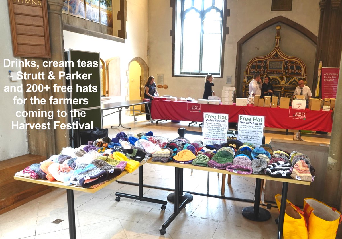 Thank you Revd Canon Janet Nicholls, organiser and Rural Adviser
Congratulations on being deputy Lord-Lieutenant of Essex
And Strutt and Parker for providing &amp; serving the food &amp; drinks
<a href="/FCNcharity/">The Farming Community Network</a>
<a href="/StruttsRural/">Strutt & Parker Rural</a>
<a href="/chelmsdio/">Chelmsford Diocese</a>
<a href="/EssexYFC/">Essex Young Farmers</a>
<a href="/NorfolkFCN/">FCN Norfolk</a>
<a href="/FCNSuffolk/">FCNSuffolk</a>
<a href="/EssexYFC/">Essex Young Farmers</a>
<a href="/FCN_North/">FCN NORTH</a>