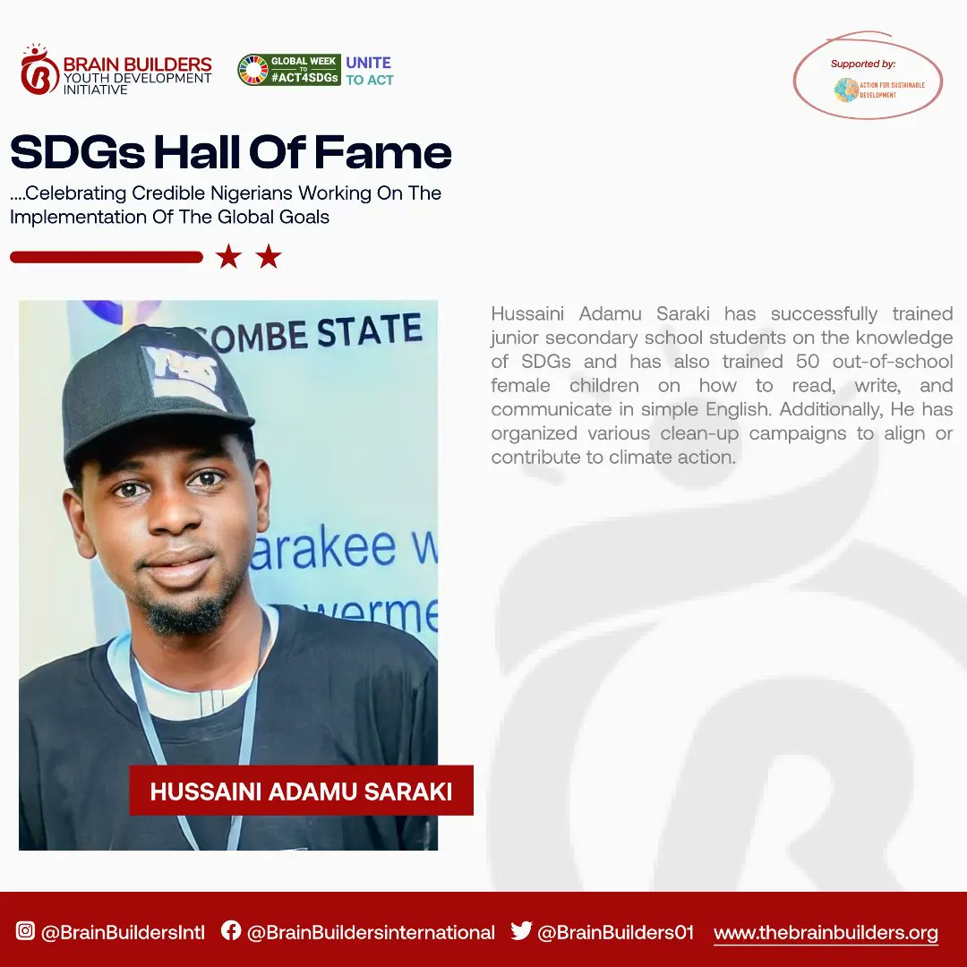 Sarakeentha's tweet photo. 🌟 Honored to be unveiled into the spotlight as a youth champion for the SDGs by @BrainBuilders01 @Action4SD! 🌍💪 Together, we can drive positive change and create a better world. Let's make every effort count! #SDGs #YouthChampion #PROGRESS #GRATEFUL #SDGsWithBBYDI https://t.co/HztMM3xqxl