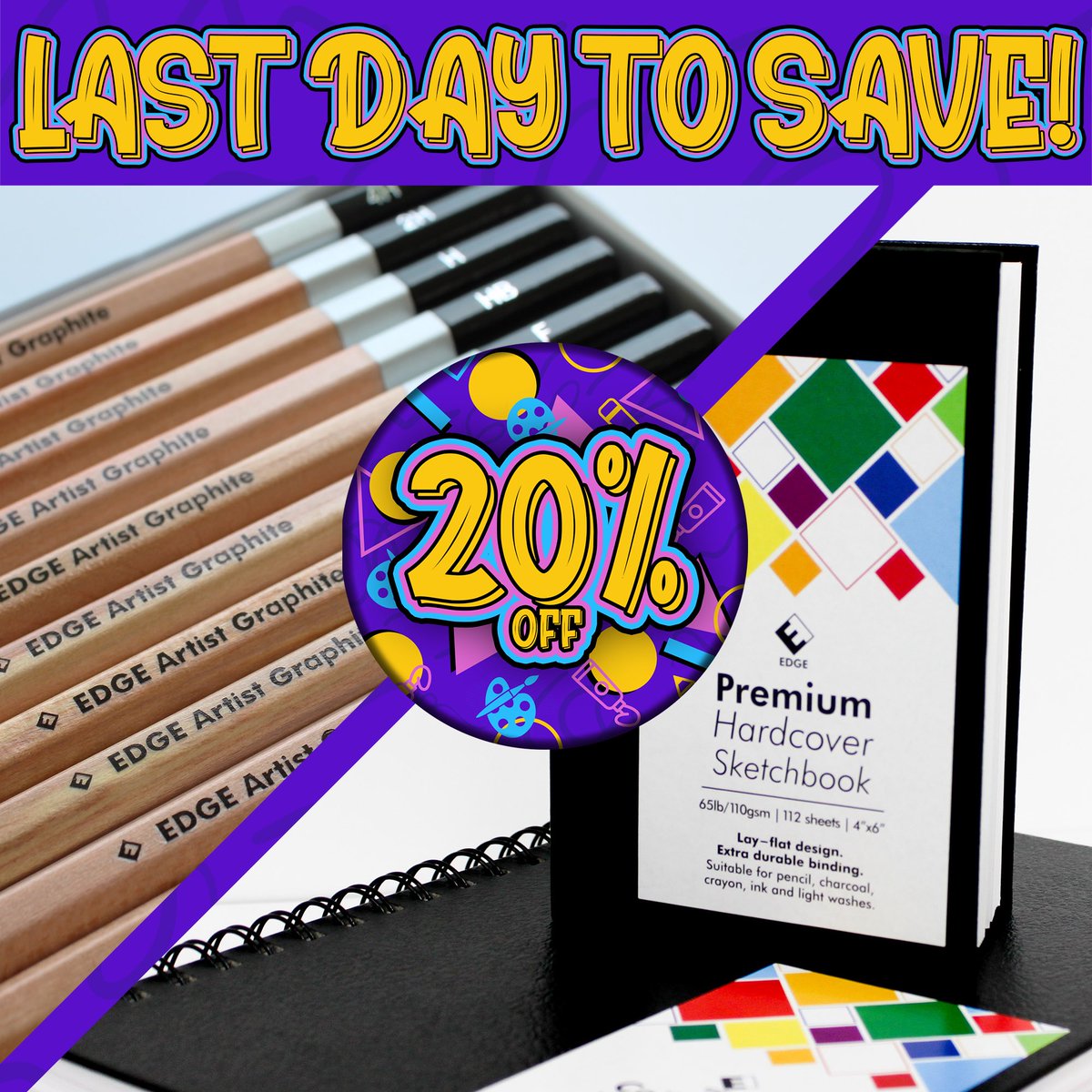 ⏰Today is the LAST DAY to SAVE!⏰ In-store & Online save 15% on EVERYTHING + an additional 20% on EDGE & Curry’s Products!

#artsupplies #currysartstore #currysartwaterloo #currysarthamilton #artsupplystore #backtoschool #backtoschoolsale #backtoschoolshopping #currysart