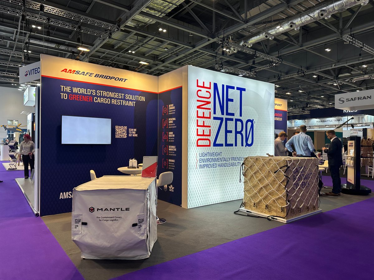 discoverepm's tweet photo. We recently had a successful event at #DSEI2023, where we had the privilege of supporting our client, @AmSafeBridport, with their exhibition stand build.

A special shoutout to Josh Miller and his team for their collaboration. Here's to another successful event! https://t.co/cT0cf3z5RY