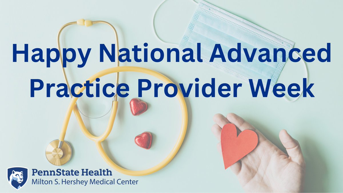 PSH_Urology's tweet image. Happy National Advanced Practice Provider (APP) Week to all of our amazing APPs! Thank you for always providing compassionate, patient-centered urological care to our patients. #urology #NationalAPPWeek #advancedpracticeproviders #APP #APPWeek