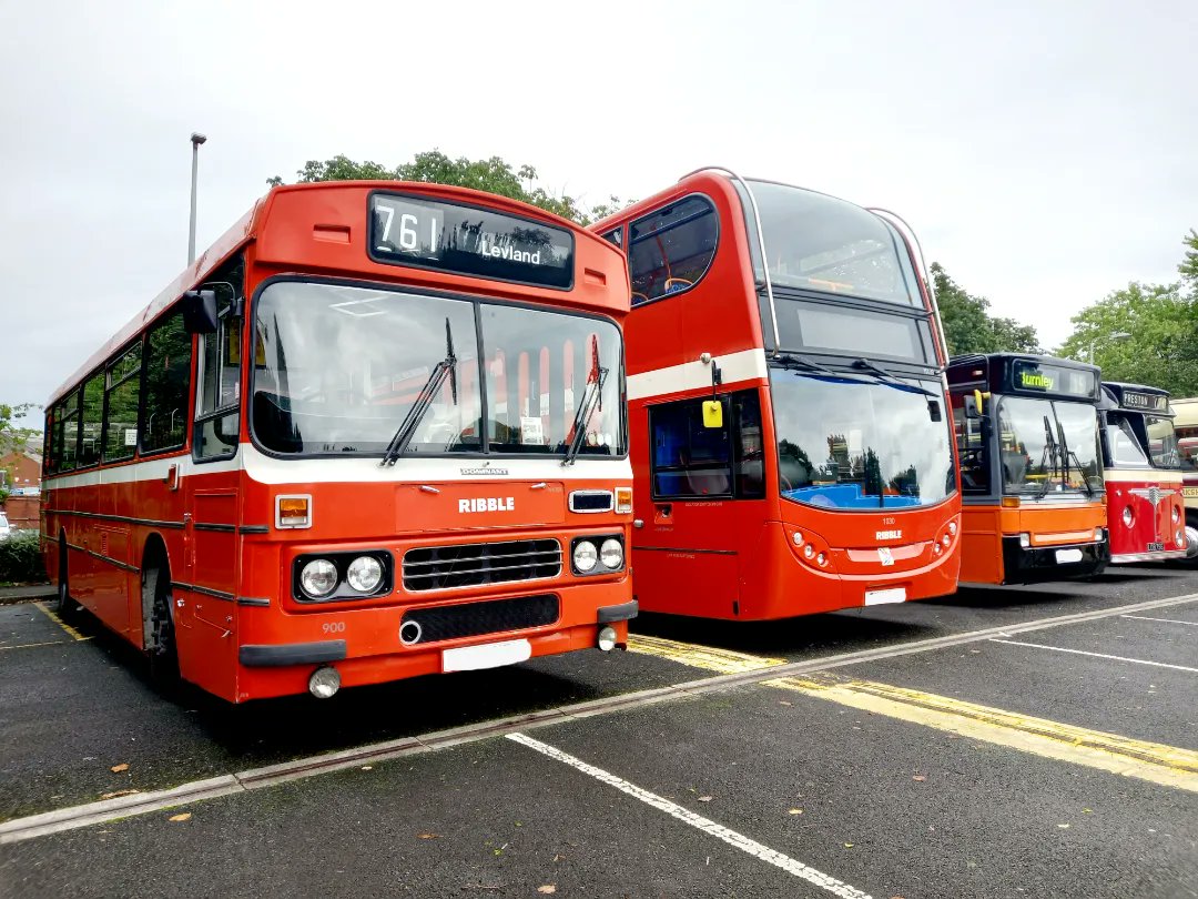 BCVMLeyland's tweet photo. Check out some of the brilliant buses that participated in the #Fishwick and #Ribble Joint Running Day, yesterday!! 😍 

[1/3] https://t.co/tLdjyhuCNh