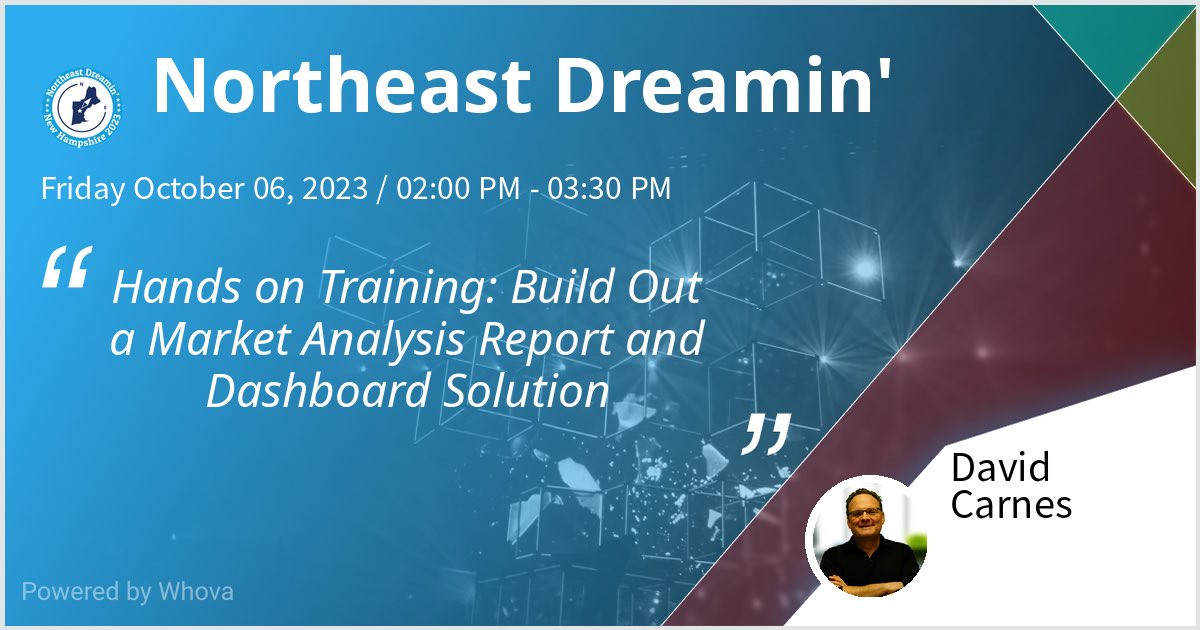 David Carnes (INACTIVE ACCOUNT) (@davidpcarnes3) on Twitter photo Next week at ā¦<a href="/NEDreamin/">Northeast Dreamin'</a>ā© Iāll lead a hands on training building out a cool reporting solution from a mock-up in Excel. Weāll create a Custom Report Type, a Joined Report, and lots Formulas⦠Please check out my session if you're attending the event! #NED2023 #NEDreamin Next week at ā¦<a href="/NEDreamin/">Northeast Dreamin'</a>ā© Iāll lead a hands on training building out a cool reporting solution from a mock-up in Excel. Weāll create a Custom Report Type, a Joined Report, and lots Formulas⦠Please check out my session if you're attending the event! #NED2023 #NEDreamin