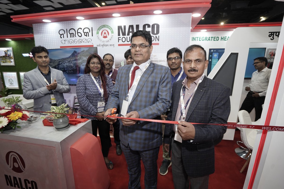 NALCO_India's tweet photo. NALCO has put up a hi-tech pavilion at the #CPSERoundtable and Exhibition 2023, where some of the best practices and impactful projects on Corporate Social Responsibility are being showcased from 25-26 Sept, 2023, at Pragati Maidan, New Delhi. #HealthyNationHappyNation @DARPG_GoI https://t.co/6ZmIopK3zw