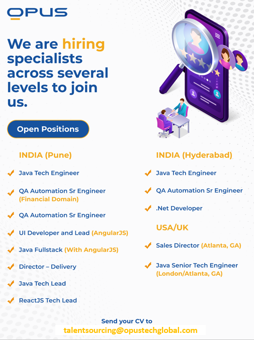 OpusTechGlobal's tweet photo. Love payments? Got tech skills? Join our team and make a meaningful impact!
Make your mark on the payments industry with Opus Technologies. Collaborate and grow as part of an ambitious & driven team.
Send us your CV at talentsourcing@opustechglobal.com
#JobsatOpus #Payments https://t.co/eFS2HNVjHl